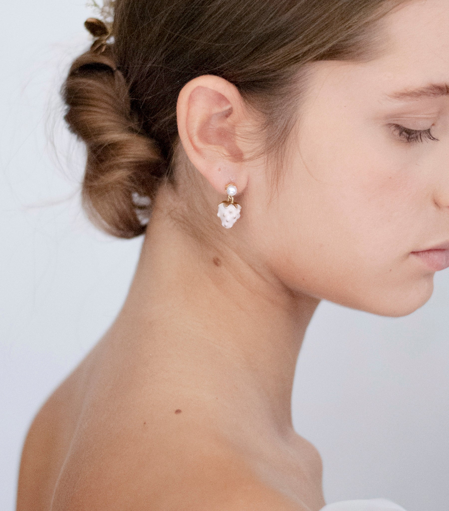 Strawberry earrings