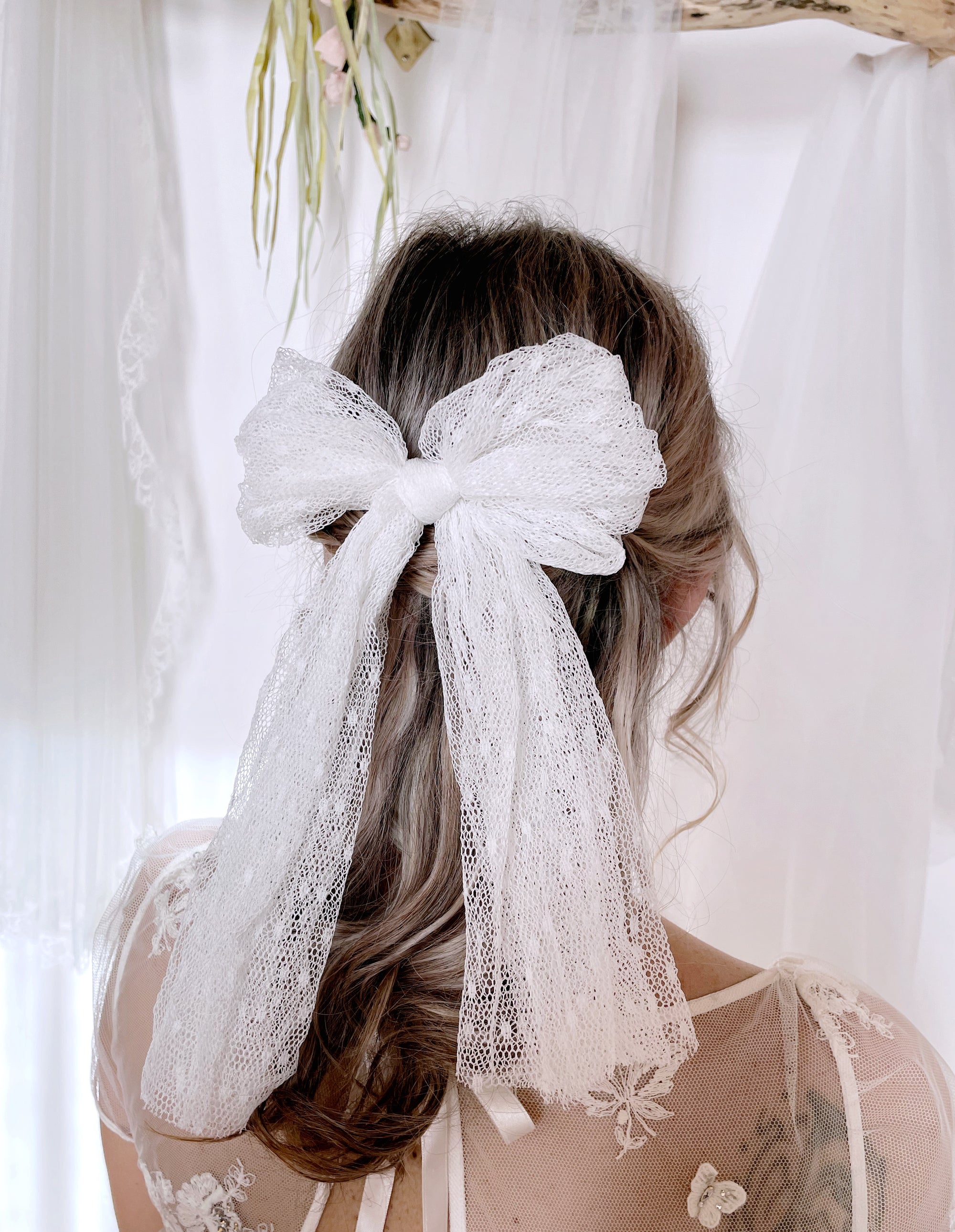 Fiocco capelli da sposa